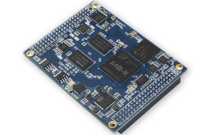 ESM7400工控主板, Allwinner A40i, Linux-5.10 / Qt-5.9, 4网口